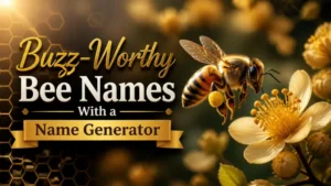 Bee Names With a Name Generator