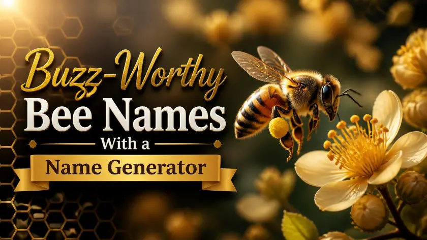 Bee Names With a Name Generator