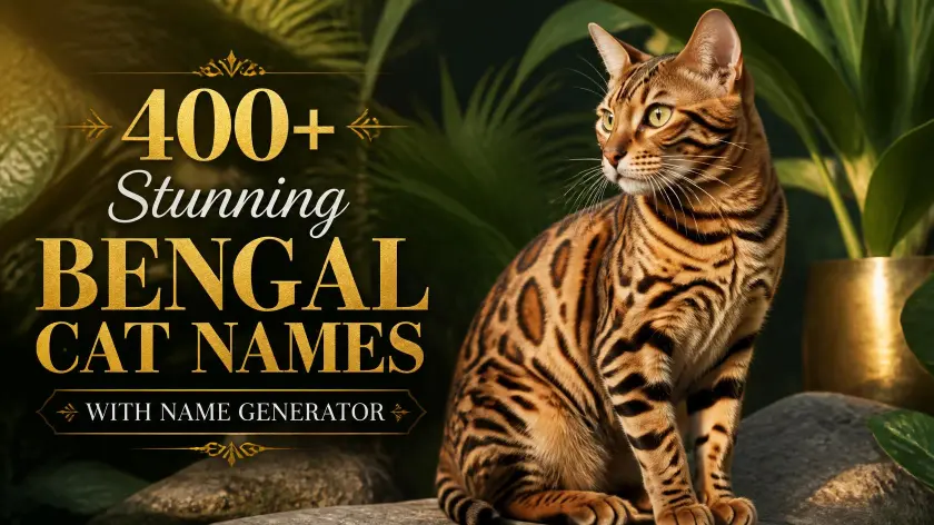 Bengal Cat Names With Name Generator