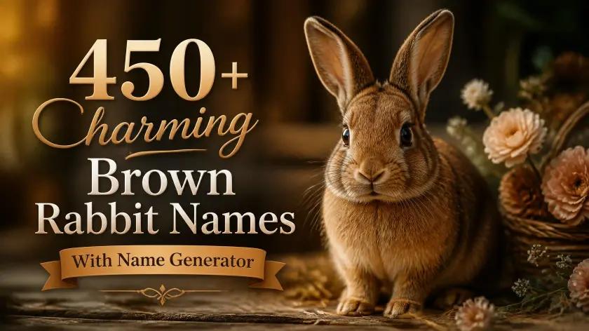 Brown Rabbit Names With Name Generator