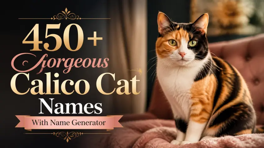 Calico Cat Names With Name Generator