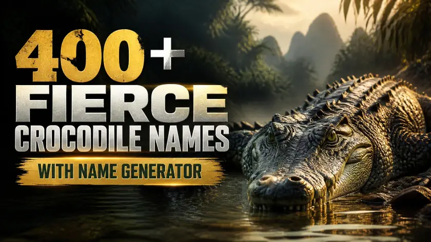 Crocodile Names With Name Generator