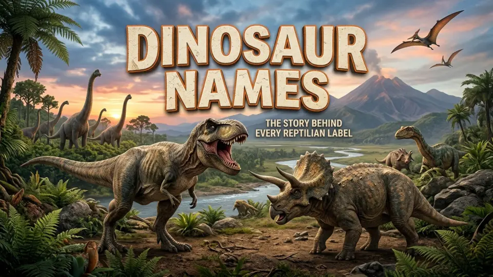 Dinosaur Names with Name Generator
