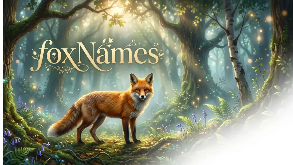 Fox Names with Name Generator