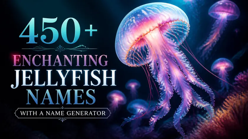 Jellyfish Names With a Name Generator