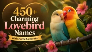 Lovebird Names With Name Generator