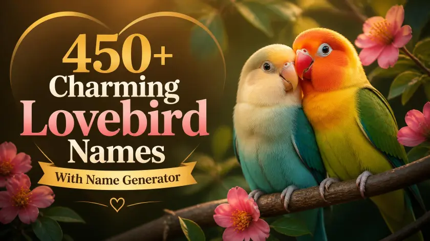 Lovebird Names With Name Generator