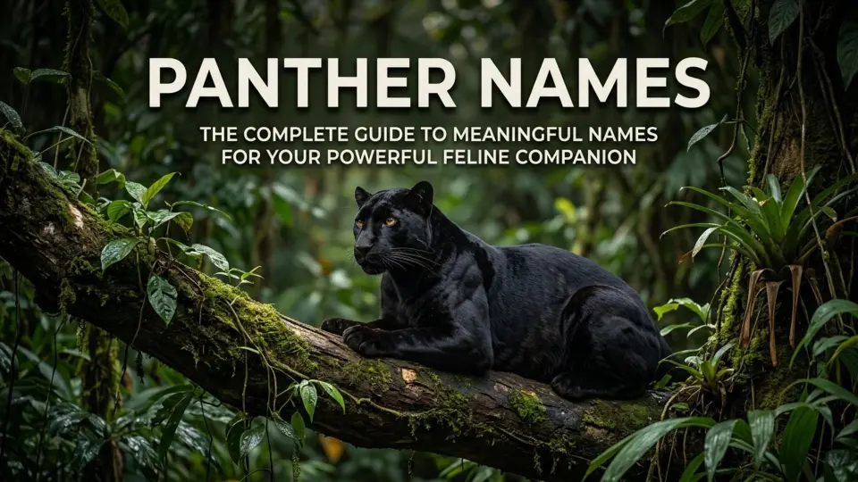 Panther Names with Name Generator