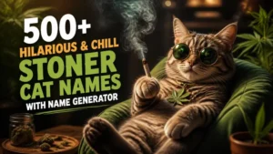 Stoner Cat Names With Name Generator