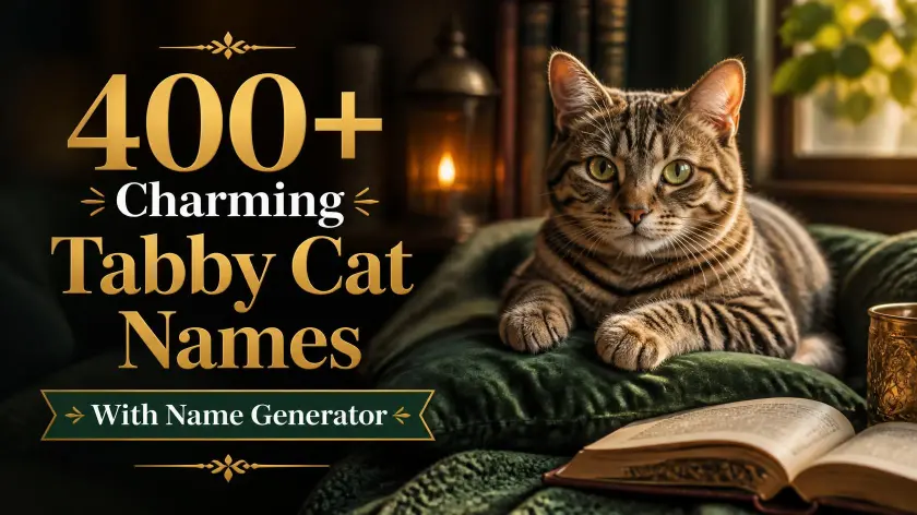 Tabby Cat Names With Name Generator