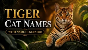Tiger Cat Names With Name Generator
