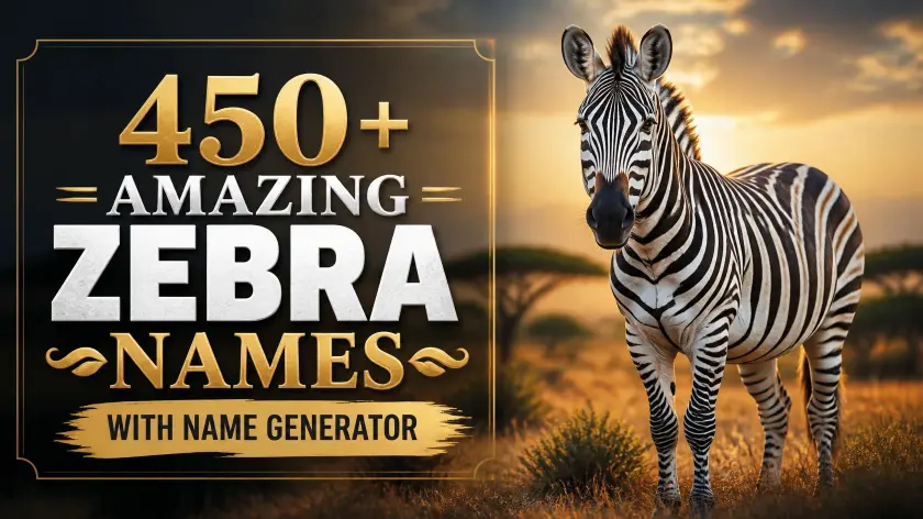 Zebra Names With Name Generator