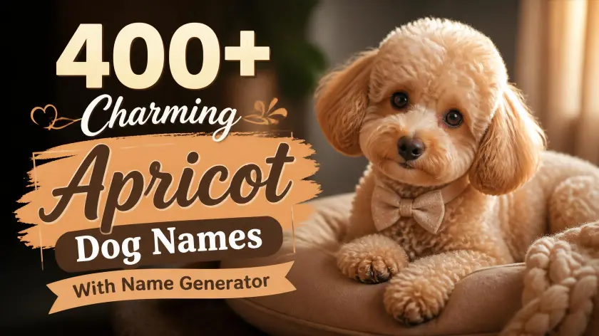 Apricot Dog Names With Name Generator
