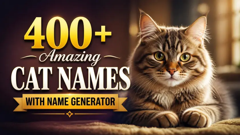 Cat Names With Name Generator