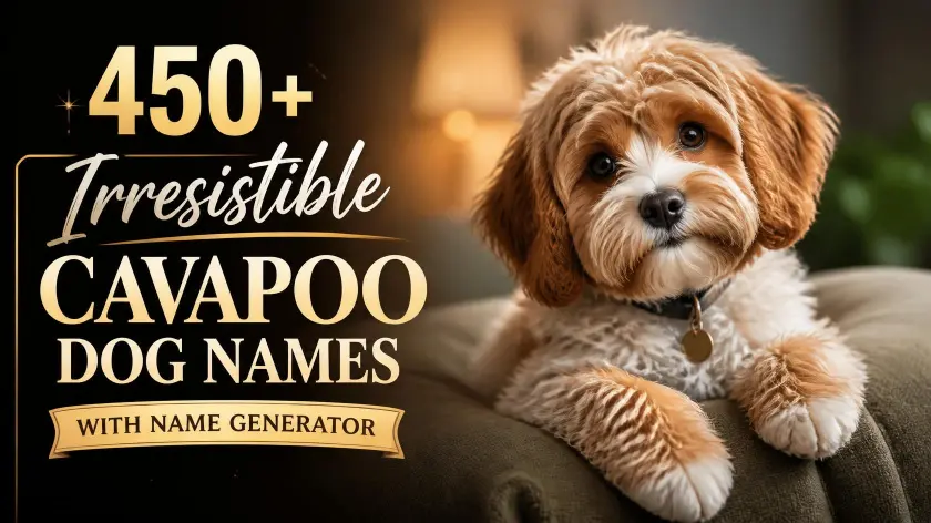 Cavapoo Dog Names With Name Generator