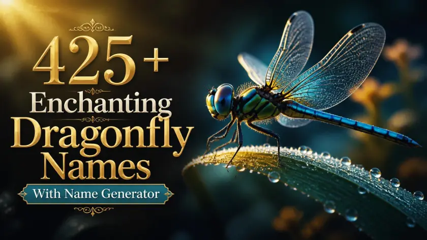 Dragonfly Names With Name Generator