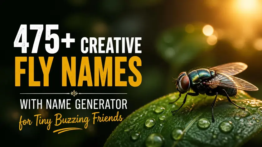 Fly Names With Name Generator