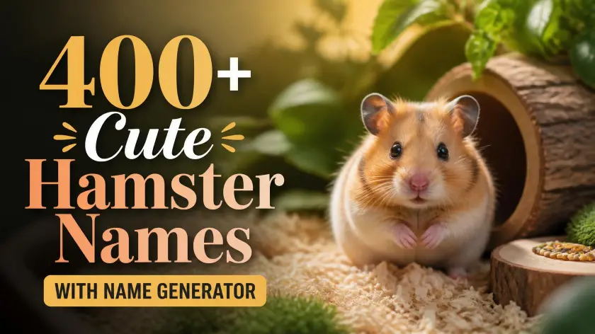 Hamster Names With Name Generator