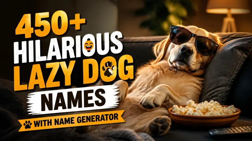 Lazy Dog Names With Name Generator