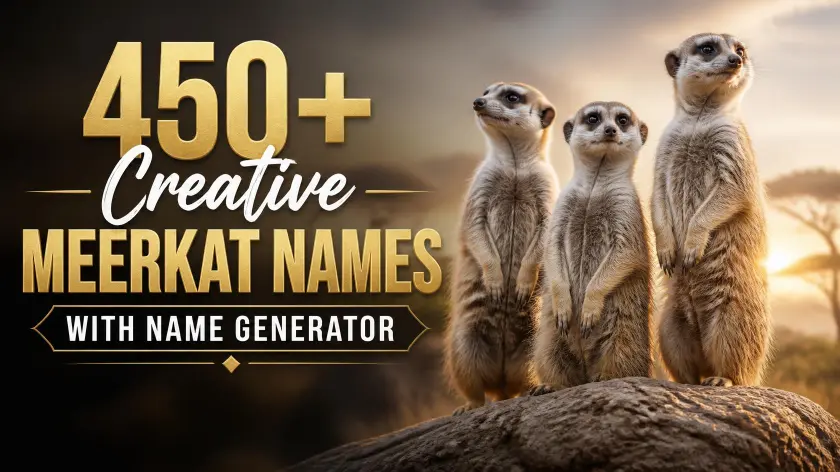 Meerkat Names With Name Generator