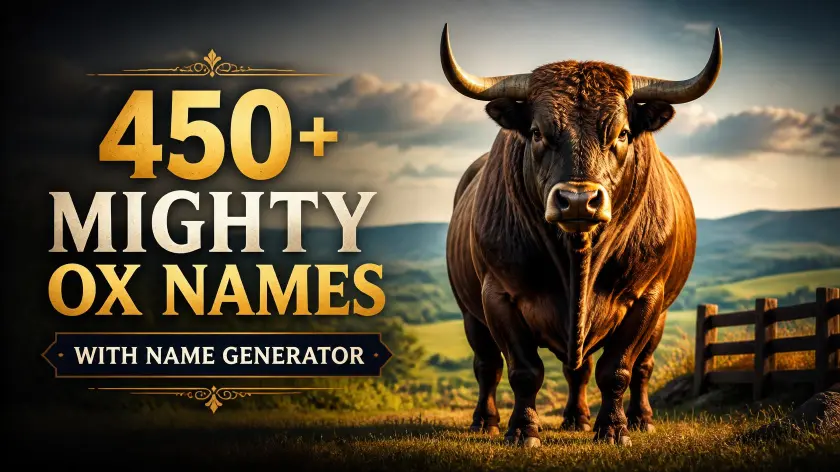 Ox Names With Name Generator