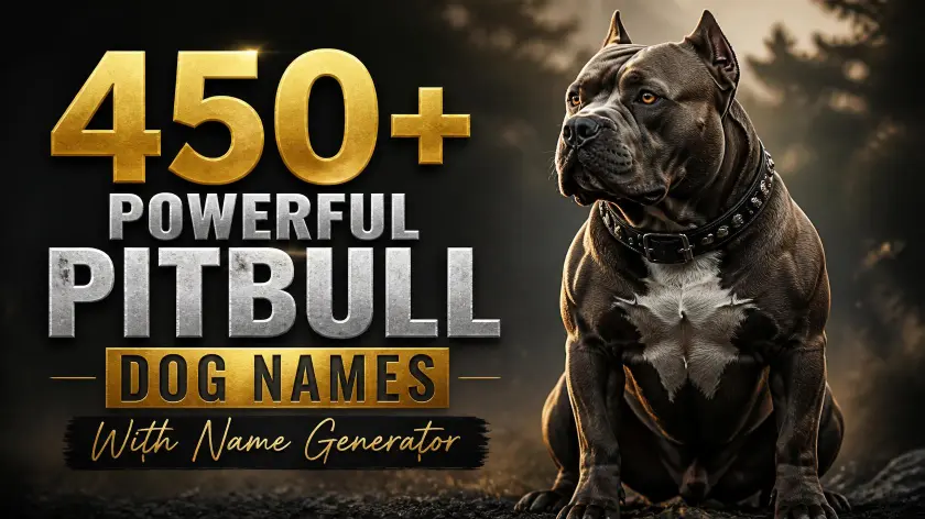 Pitbull Dog Names With Name Generator