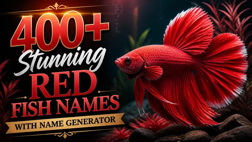 Red Fish Names With Name Generator