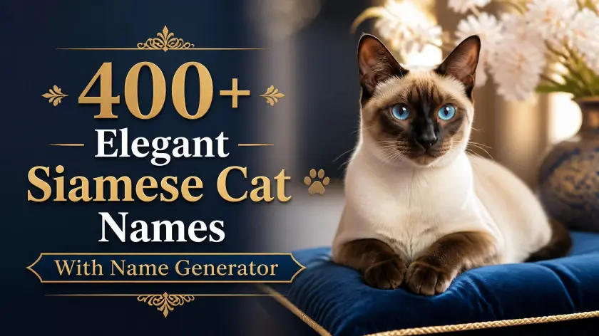 Siamese Cat Names With Name Generator