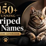 Striped Cat Names With Name Generator