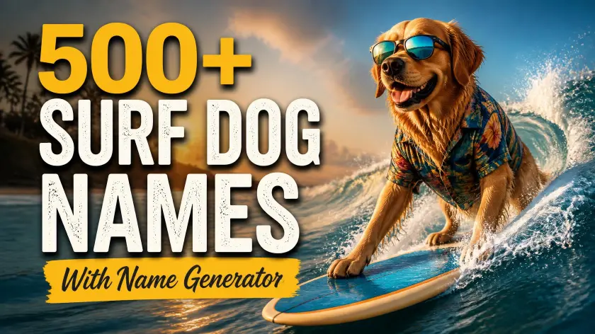 Surf Dog Names With Name Generator