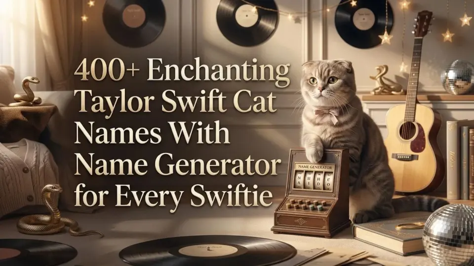 Taylor Swift Cat Names