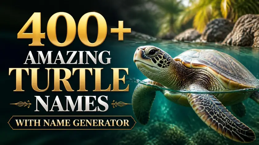 Turtle Names With Name Generator