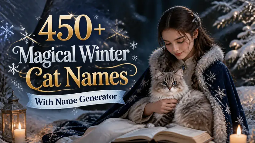 Winter Cat Names With Name Generator